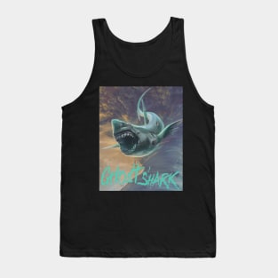 Ghost Shark Full Art Tank Top